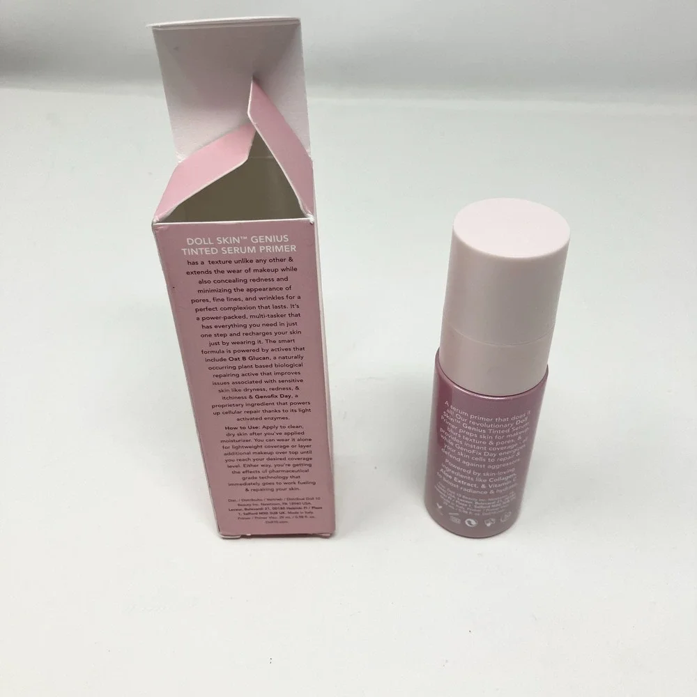 Doll 10 Skin Genius Tinted Serum Primer Shade‎ 5 Full Size 0.98 oz./29 mL New